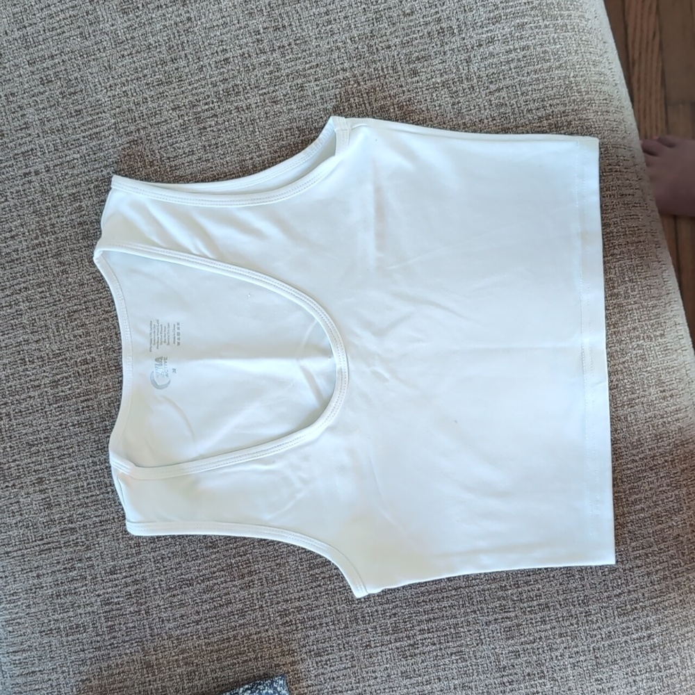 ZYIA - M - white stronger tank